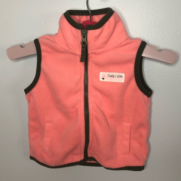 Carter’s (4) Pink Girl Vest Bundle Size 3 Months - Picture 5 of 11